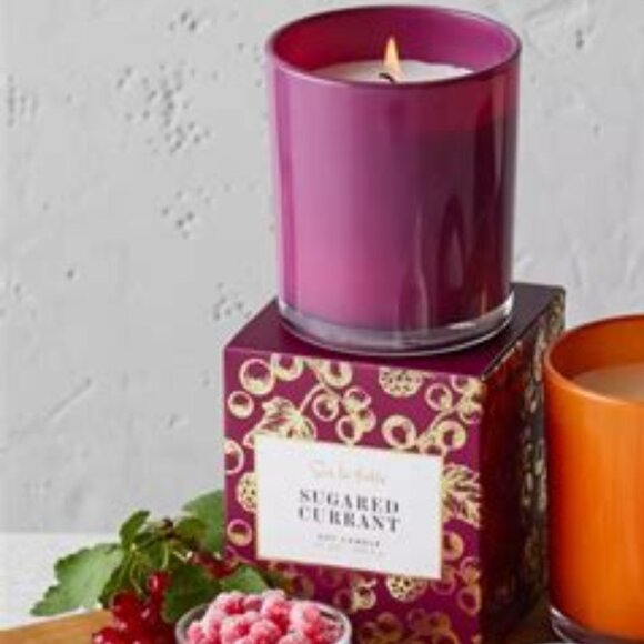 Last one! SUR LA TABLE soy candle Sugared Currant 40 hours full size - Picture 5 of 6